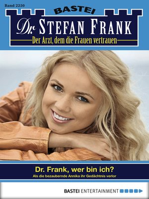 cover image of Dr. Stefan Frank--Folge 2250